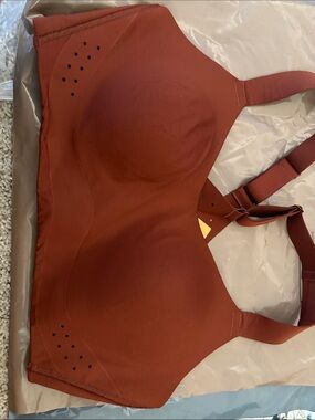 98. Seamless Support Wireless Bra - Rust